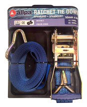 Trailerriem met ratelspanner