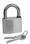 RVS hangslot