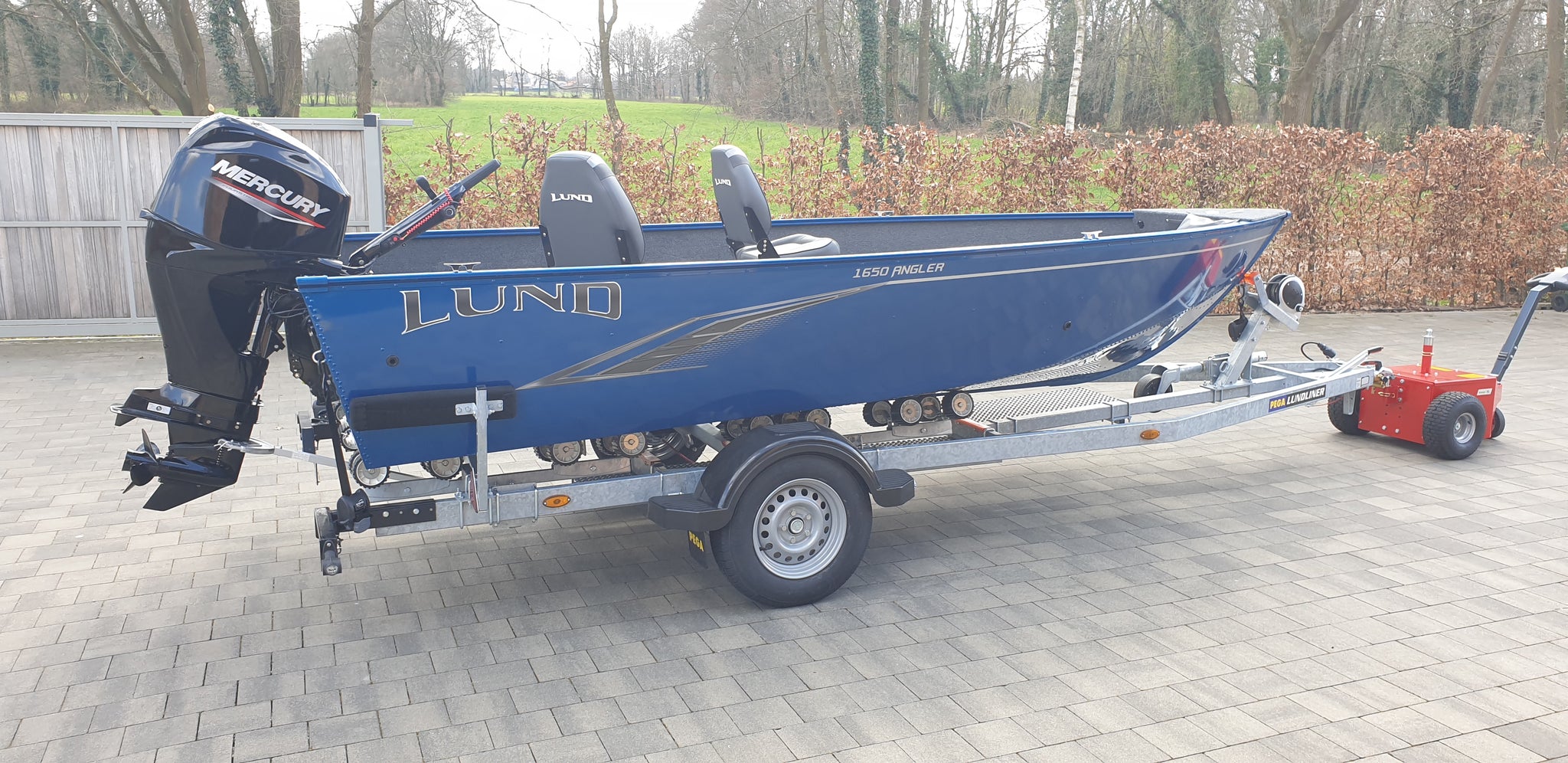 (VERKOCHT!) Lund 1650 Lund Angler tiller