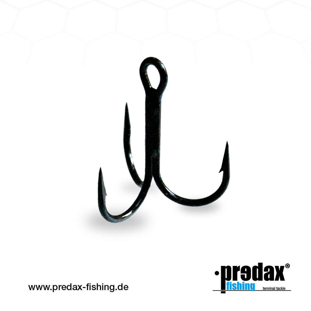 VMC X-tra heavy wire dreg (carbon zwart)